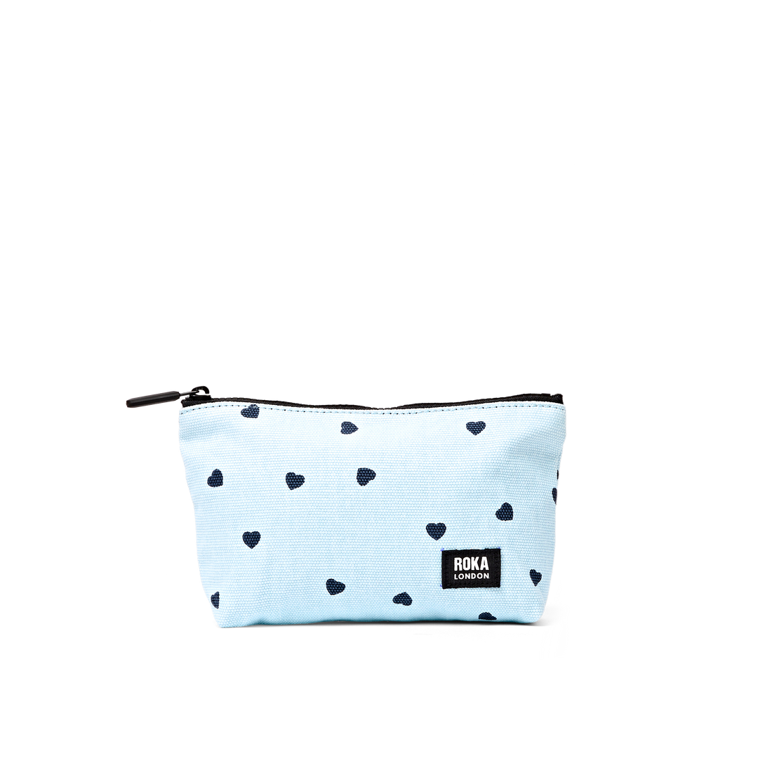 Maida Vale Pouch in Heart Print