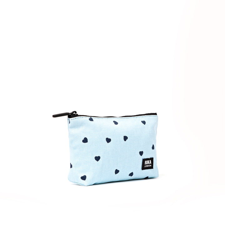 Maida Vale Pouch in Heart Print