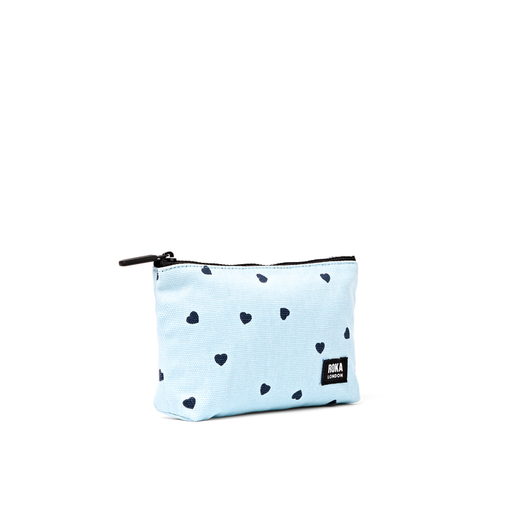 Maida Vale Pouch in Heart Print