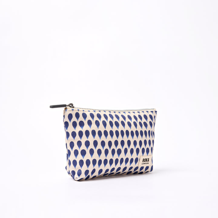 Maida Vale Pouch in Denim Rain Indigo