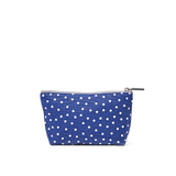 Maida Vale Pouch in Navy Polka