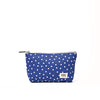 Maida Vale Pouch in Navy Polka
