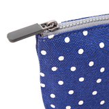 Maida Vale Pouch in Navy Polka