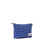 Maida Vale Pouch in Navy Polka