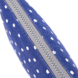 Maida Vale Pouch in Navy Polka