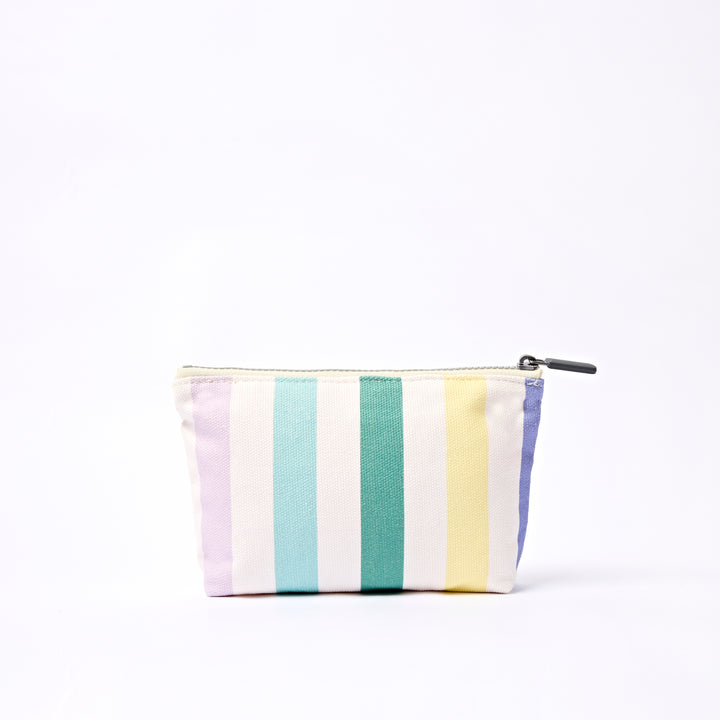 Maida Vale Pouch in Pastel Multi Stripe