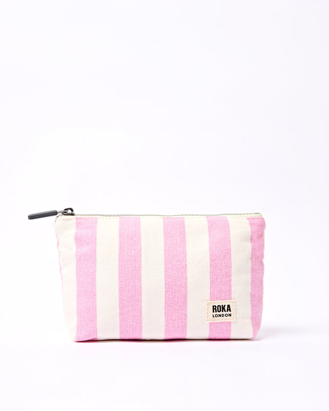 Maida Vale Pouch in Sherbet Stripe