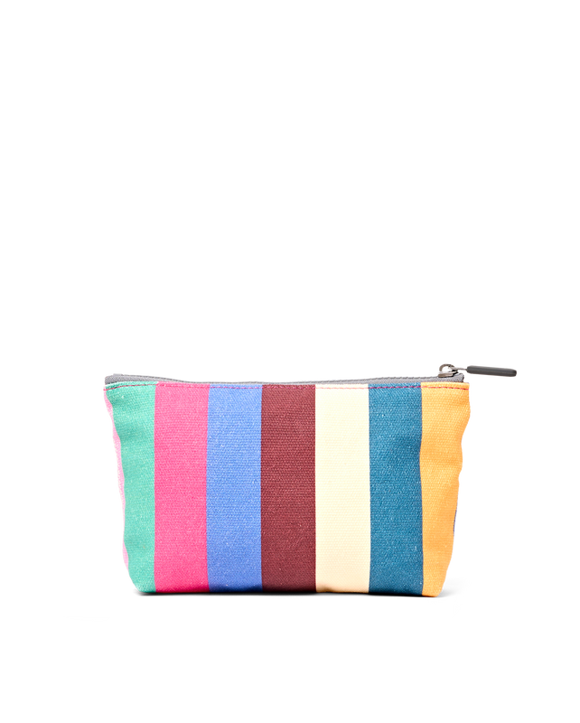 Maida Vale Pouch in Wide Stripe Multi