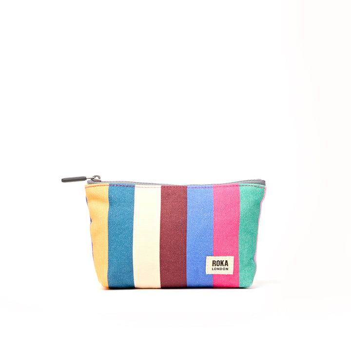 Maida Vale Pouch in Wide Stripe Multi