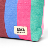 Maida Vale Pouch in Wide Stripe Multi