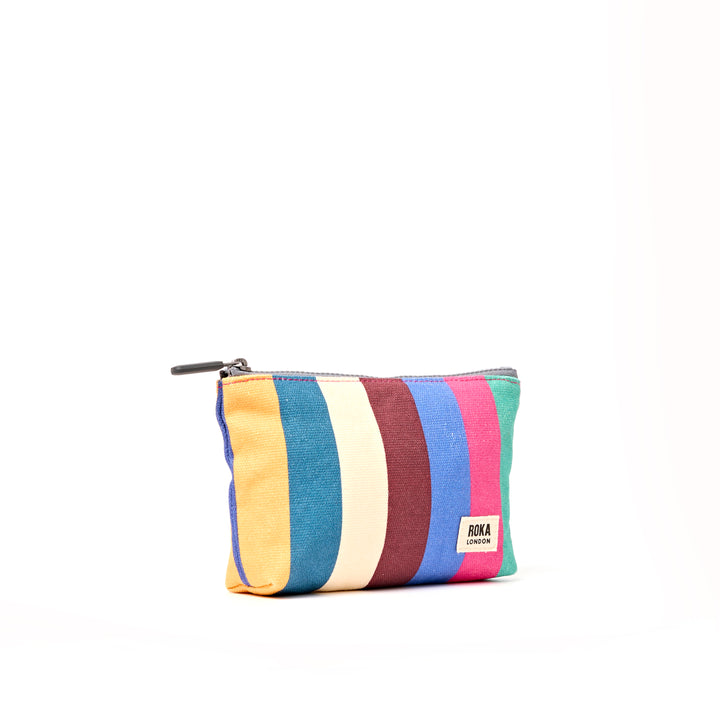 Maida Vale Pouch in Wide Stripe Multi