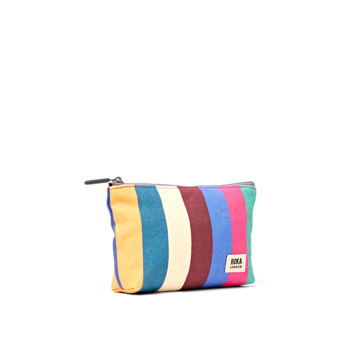 Maida Vale Pouch in Wide Stripe Multi