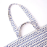 Marylebone Tote Bag in Denim Rain Indigo