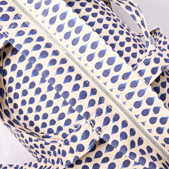 Marylebone Tote Bag in Denim Rain Indigo