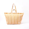 Marylebone Tote Bag in Rose Gold Stripe