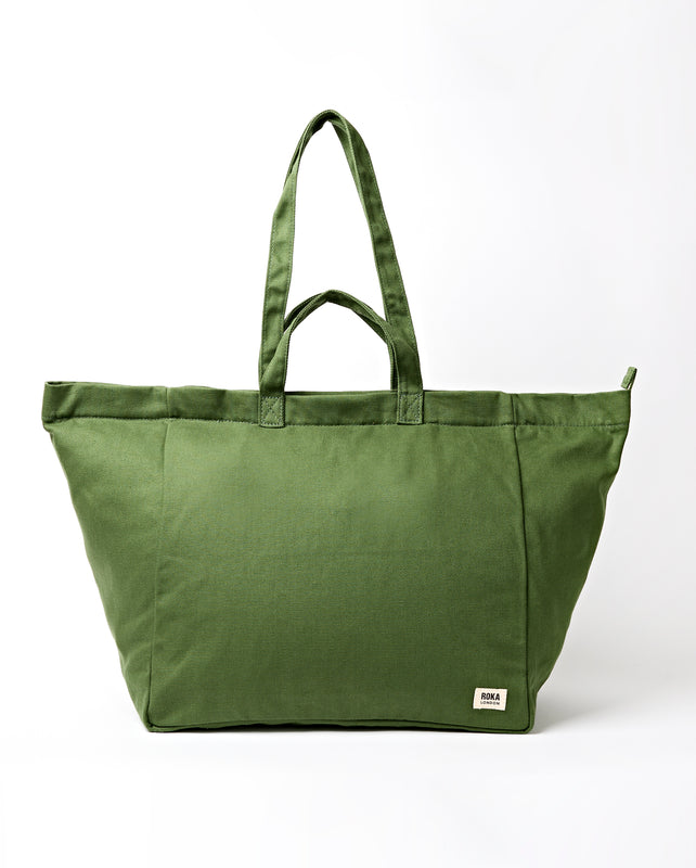 Marylebone Tote Bag in Artichoke