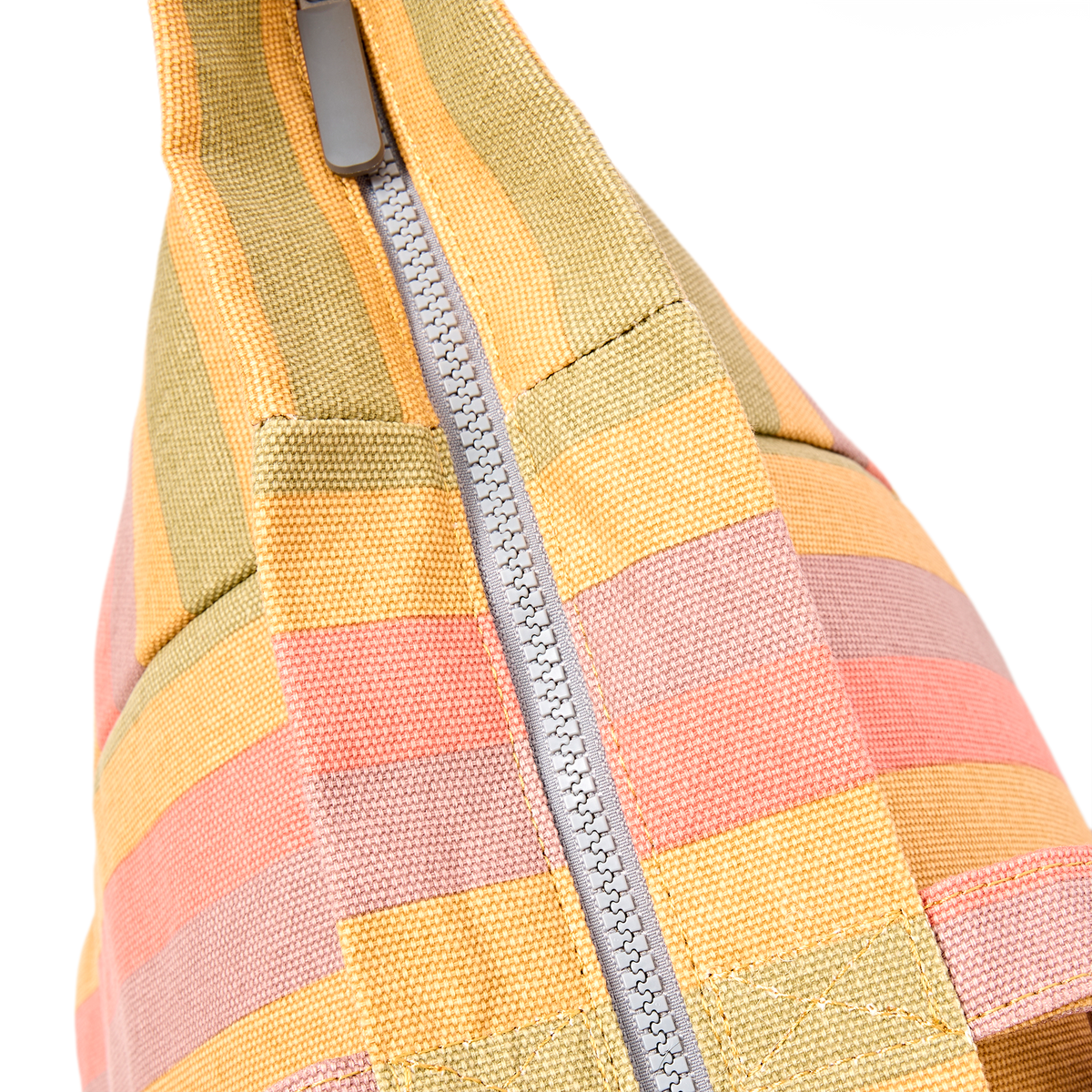 Marylebone Tote Bag in Faded Multi Stripe