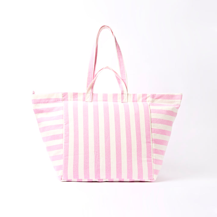 Marylebone Tote Bag in Sherbet Stripe