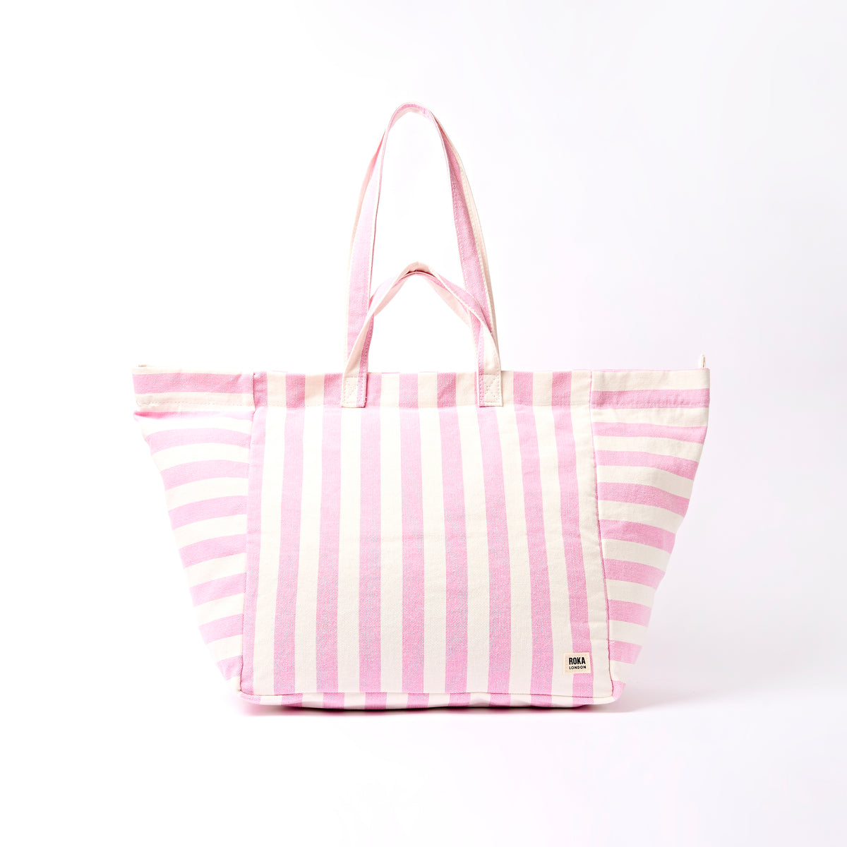 Marylebone Tote Bag in Sherbet Stripe