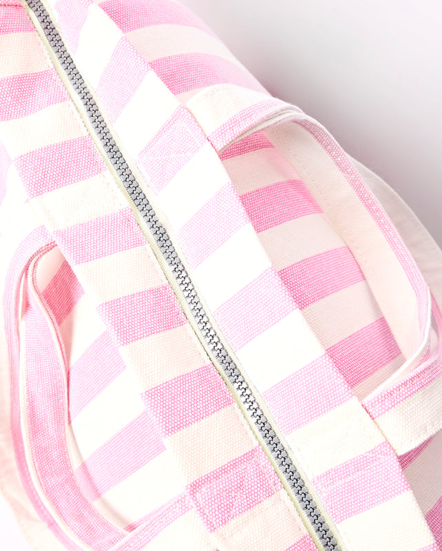 Marylebone Tote Bag in Sherbet Stripe