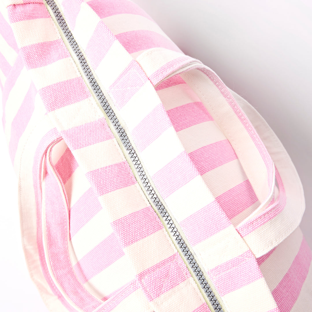 Marylebone Tote Bag in Sherbet Stripe