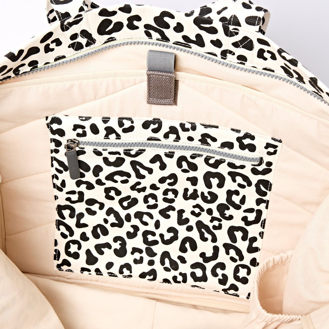 Marylebone Tote Bag in Summer Leopard