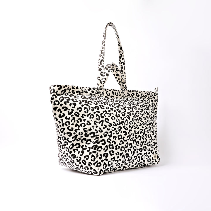 Marylebone Tote Bag in Summer Leopard