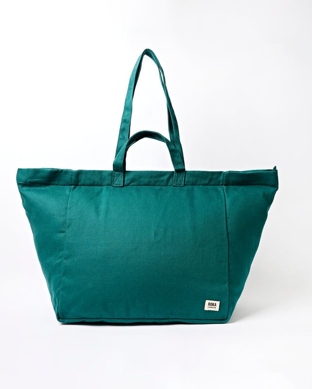 Marylebone Tote Bag in Teal