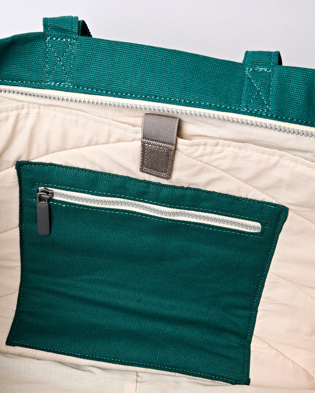 Marylebone Tote Bag in Teal
