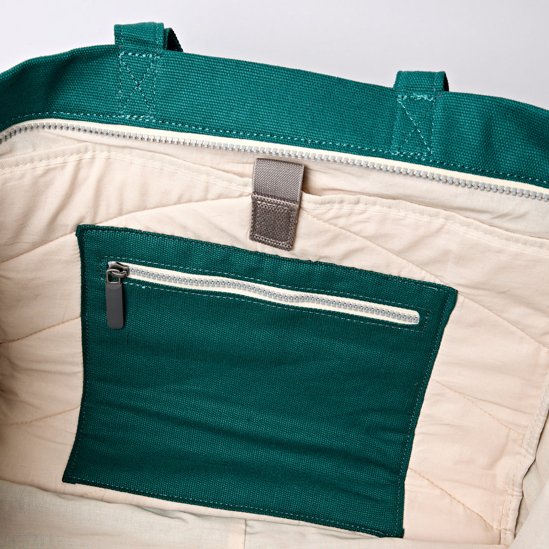 Marylebone Tote Bag in Teal