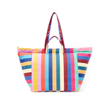 Marylebone Tote Bag in Wide Stripe Multi