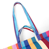Marylebone Tote Bag in Wide Stripe Multi
