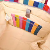 Marylebone Tote Bag in Wide Stripe Multi