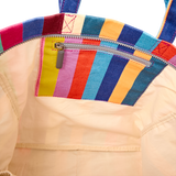 Marylebone Tote Bag in Wide Stripe Multi