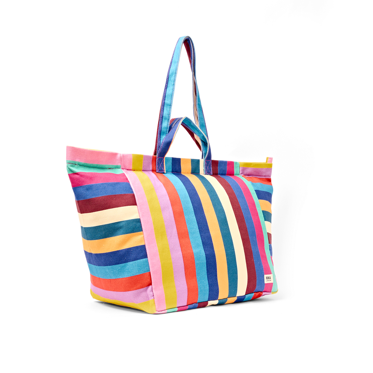 Marylebone Tote Bag in Wide Stripe Multi