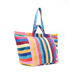 Marylebone Tote Bag in Wide Stripe Multi