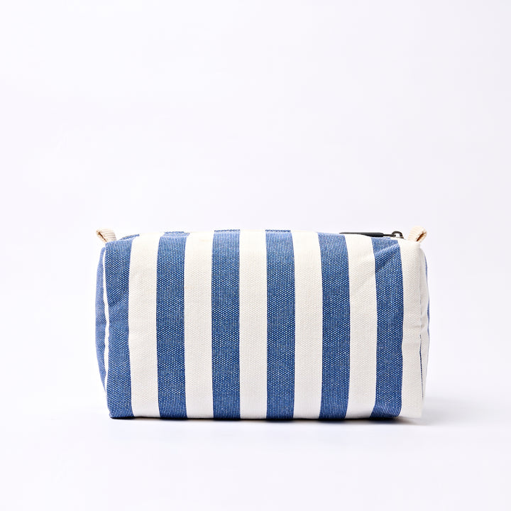 Mayfair Wash Bag in Denim Stripe
