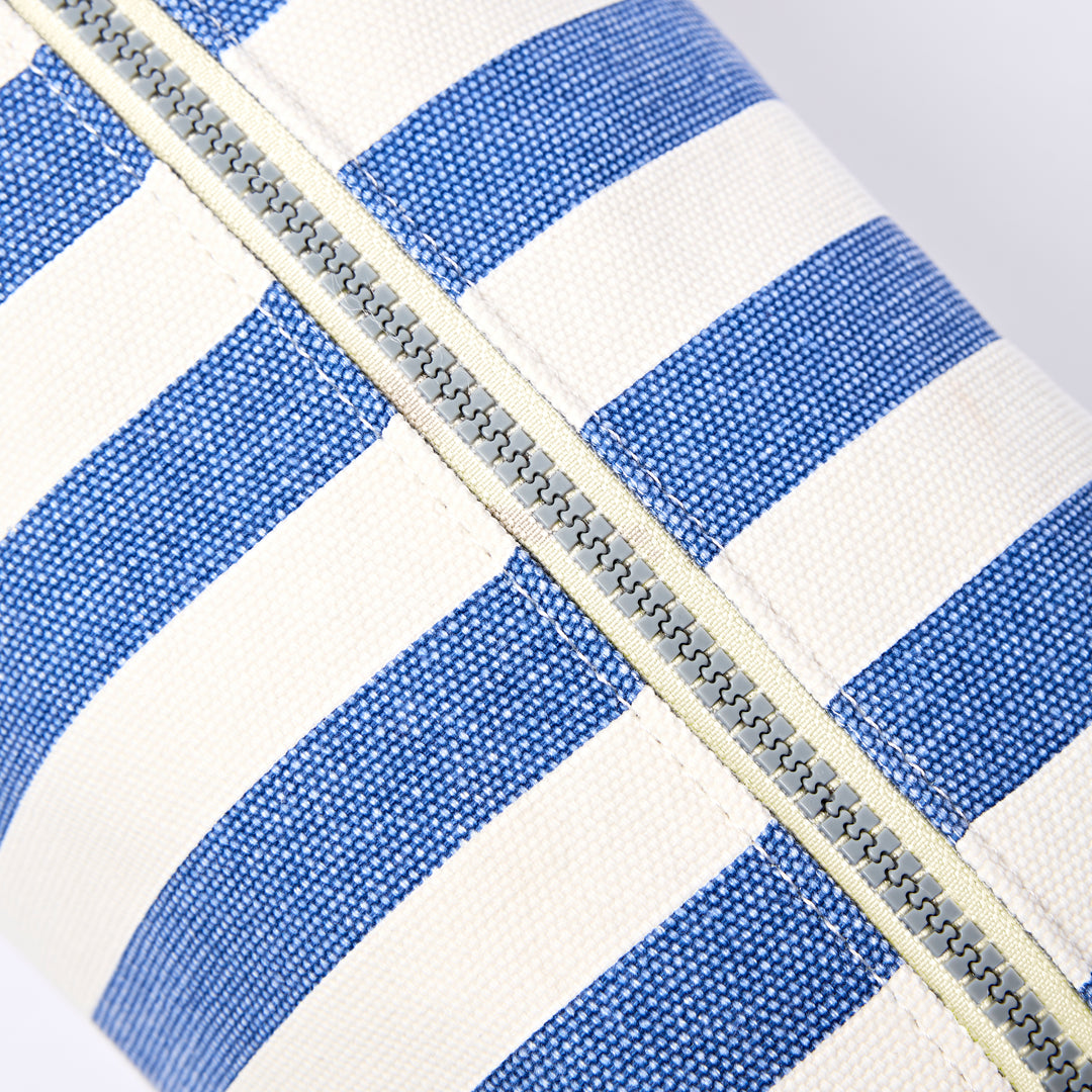 Mayfair Wash Bag in Denim Stripe