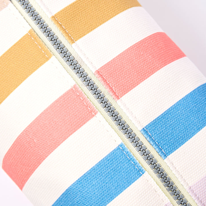 Mayfair Wash Bag in Pastel Multi Stripe