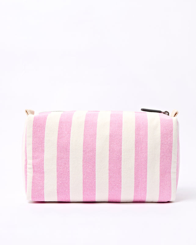 Maygrove Wash Bag in Sherbet Stripe