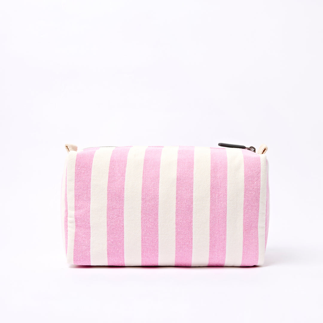 Mayfair Wash Bag in Sherbet Stripe