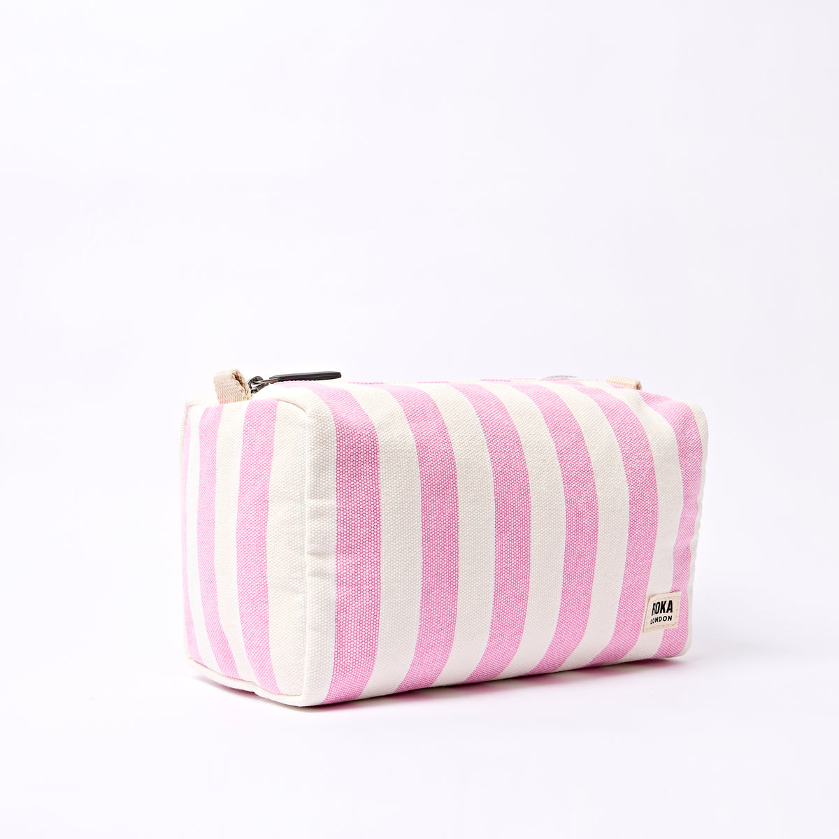 Maygrove Wash Bag in Sherbet Stripe