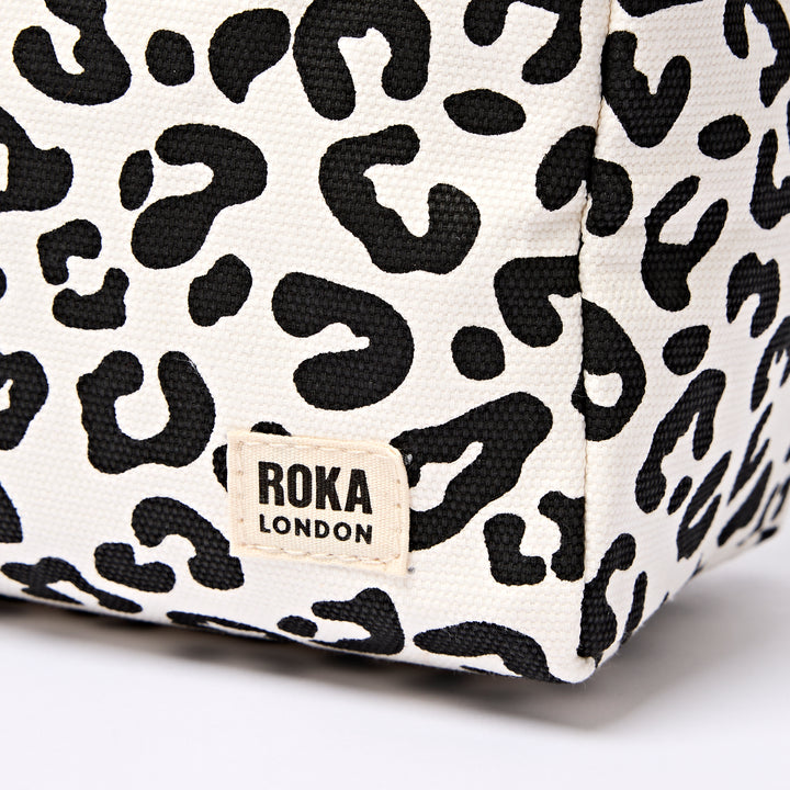 Mayfair Wash Bag in Summer Leopard