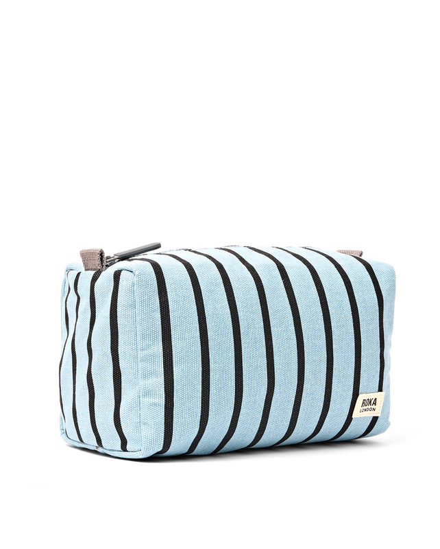 Maygrove Wash Bag in Blue Stripe