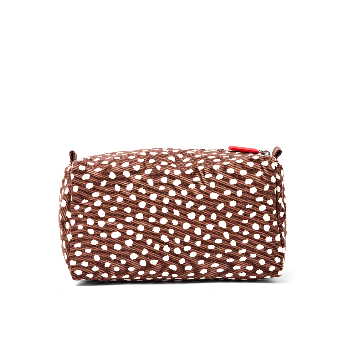 Maygrove Wash Bag in Brown Spot