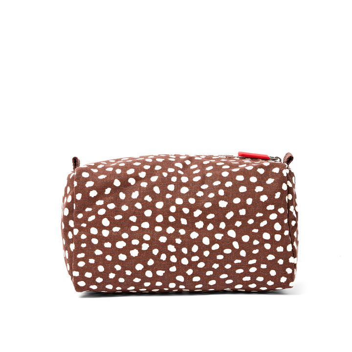 Maygrove Wash Bag in Brown Spot