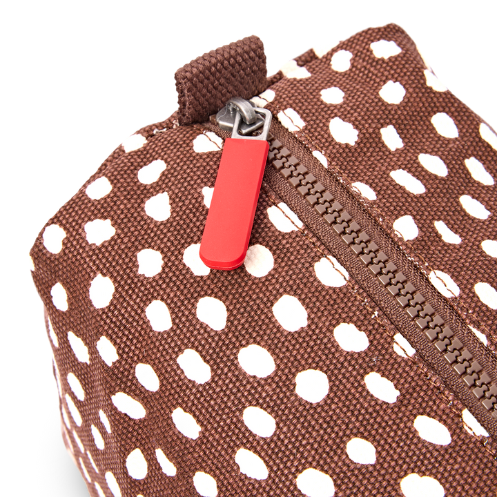 Maygrove Wash Bag in Brown Spot