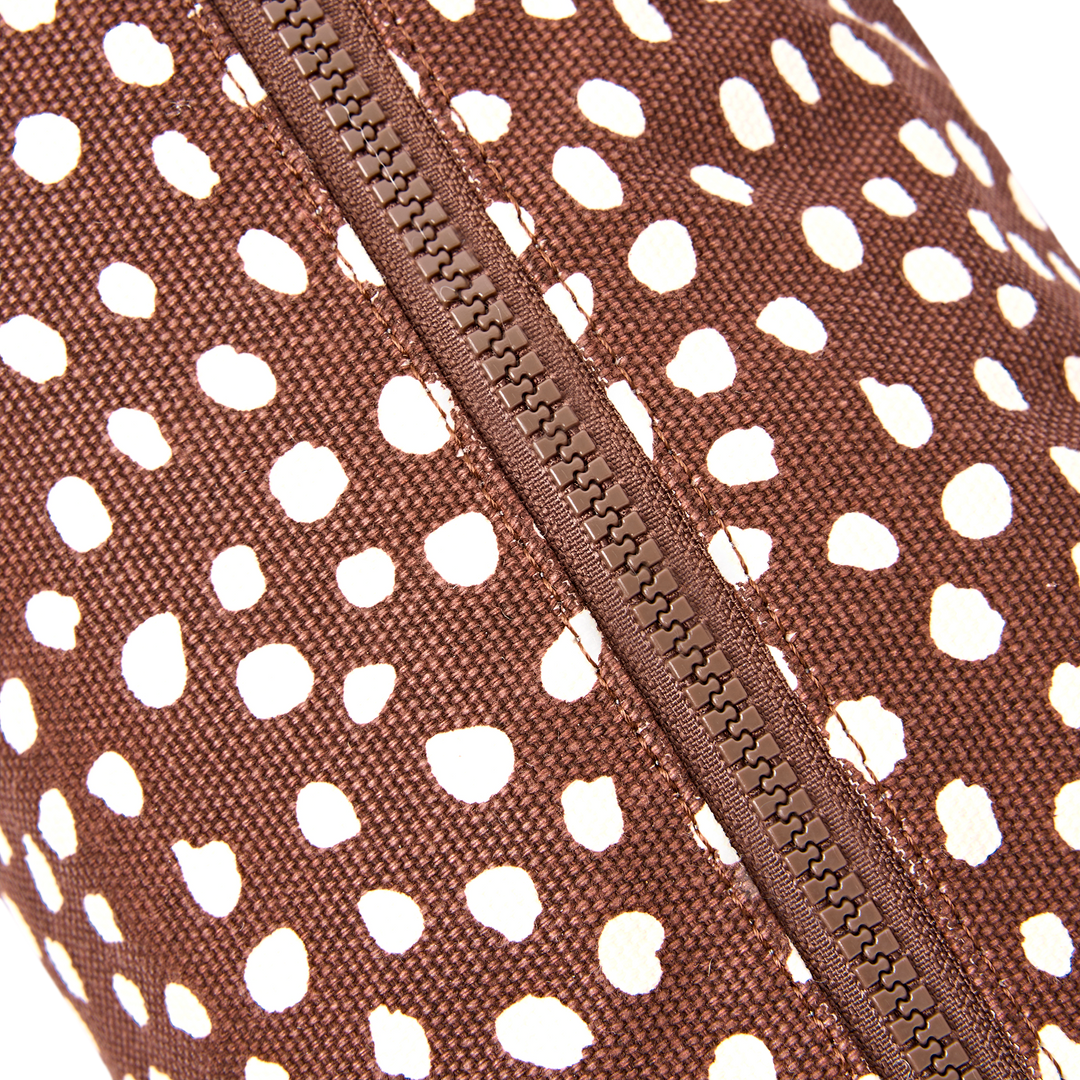 Maygrove Wash Bag in Brown Spot
