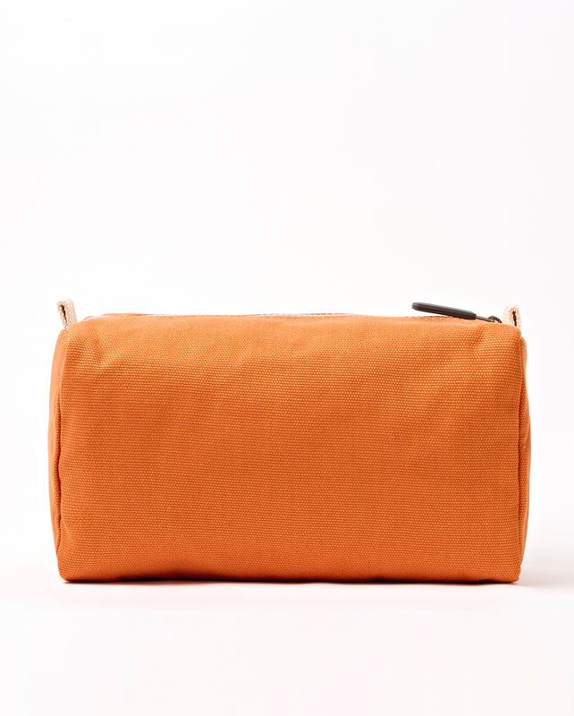 Maygrove Wash Bag in Burnt Orange