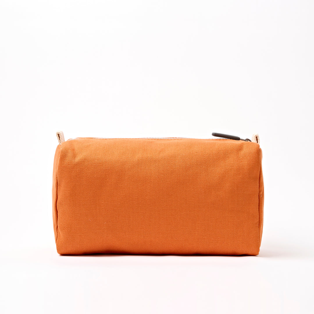 Mayfair Wash Bag in Burnt Orange